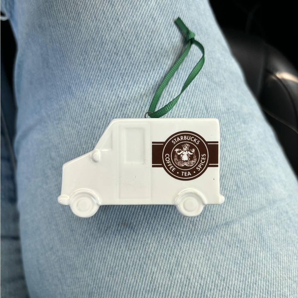 Starbucks ornament truck